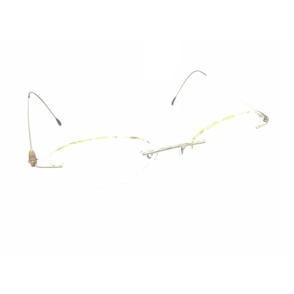 Silhouette Titanium Matte Gold Rimless Eyeglasses Frames 19 140 Austria Designer - Picture 1 of 13